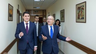 The Chairman of the RA Investigative Committee A. Kyaramyan Visited Academy of Justice (photos)