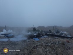 Criminal Proceeding Initiated on Plane Crash in Kotayk Province (photos)