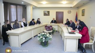 Следственный комитет РА принял группу психологов, получивших квалификацию для участия в следственных действиях (фото)