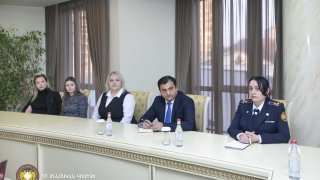 Следственный комитет РА принял группу психологов, получивших квалификацию для участия в следственных действиях (фото)