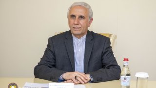 Аргишти Кярамян принял Чрезвычайного и полномочного посла Ирана в Армении Аббаса Бадахшана Зохури (фото)