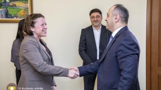 Юридический атташе Федерального бюро расследований Департамента юстиции США в Армении и Грузии посетил следственный комитет РА (фото)