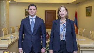 The Chairman of the RA Investigative Committee Argishti Kyaramyan has received the Newly Appointed U.S. Ambassador to the RA Kristina Kvien (photos)