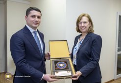 The Chairman of the RA Investigative Committee Argishti Kyaramyan has received the Newly Appointed U.S. Ambassador to the RA Christina Quinn (photos)