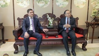 ՀՀ քննչական կոմիտեի նախագահը հյուրընկալվել է Հայաստանում Չինաստանի Ժողովրդական Հանրապետության դեսպանատանը (լուսանկարներ)