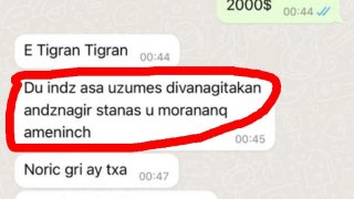 Detention Used as a Pretrial Measure against the Chairman of the Party “Public Voice” Vardan Ghukasyan; Measures Taken to Hand him over to the RA