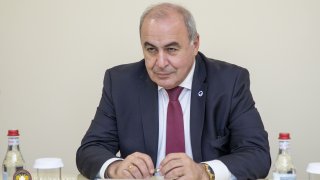 Аргишти Кярамян принял посла Грузии в Армении Георгия Шарвашидзе (фото)