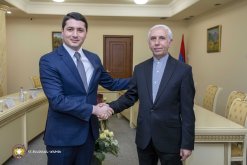 Чрезвычайный и полномочный посол ИРИ в Армении совершил прощальный визит в Следственный комитет РА (фоторепортаж)