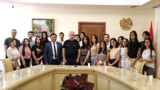 The students of Anti-Corruption School of Young Leaders Hosted in the RA Investigative Committee (photos)