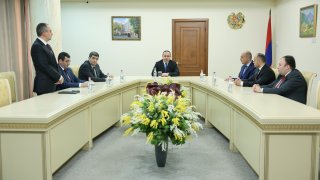 Председатель Следственного комитета представил новоназначенного начальника Главного управления по расследованию экономических преступлений и контрабанды Вагинака Мартиросяна