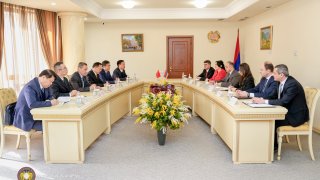 Deputy Chairman of the RA Investigative Committee Met the Head of the Delegation of the People’s Republic of China