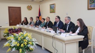 Заместитель председателя Следственного комитета РА принял экспертную миссию ЕС