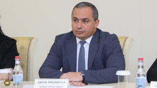 The Chairman of the Investigative Committee Received the Ambassador of Iran to the RA