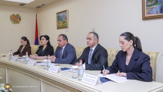 The Chairman of the Investigative Committee Received the Ambassador of Iran to the RA