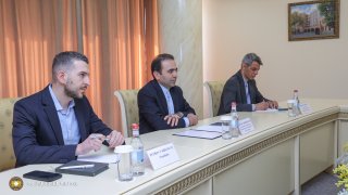 The Chairman of the Investigative Committee Received the Ambassador of Iran to the RA