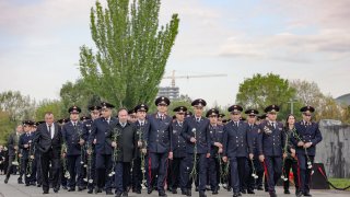 Staff of the Investigative Committee Paid Tribute to the Memory of Victims of Armenian Genocide