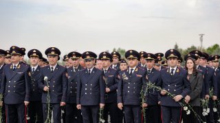 Քննչական կոմիտեի անձնակազմը հարգանքի տուրք է մատուցել Հայոց ցեղասպանության զոհերի հիշատակին