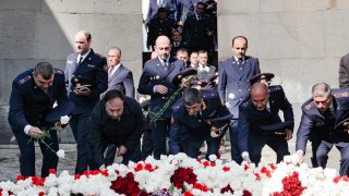 Staff of the Investigative Committee Paid Tribute to the Memory of Victims of Armenian Genocide