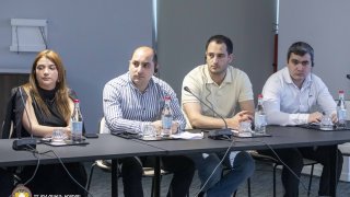 Специалисты Следственного комитета РА в рамках программы CYBEREAST+ обсудили с экспертами Совета Европы проблемы повышения эффективности расследования финансовых преступлений, отмывания денег и других видов преступной деятельности в сфере виртуальных валют в онлайн-пространстве (фото)