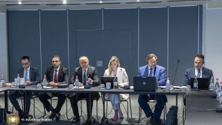 Специалисты Следственного комитета РА в рамках программы CYBEREAST+ обсудили с экспертами Совета Европы проблемы повышения эффективности расследования финансовых преступлений, отмывания денег и других видов преступной деятельности в сфере виртуальных валют в онлайн-пространстве (фото)