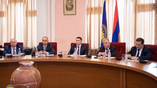 Следственный комитет РА в рамках своих 10-летних юбилейных мероприятий подписал меморандумы о сотрудничестве с 9 ведущими научно-образовательными учреждениями республики (фото)