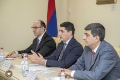 Argishti Kyaramyan Received the Head of Delegation of International Committee of the Red Cross (photos)