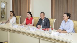 Аргишти Кярамян принял главу делегации Международного комитета Красного Креста (фото)