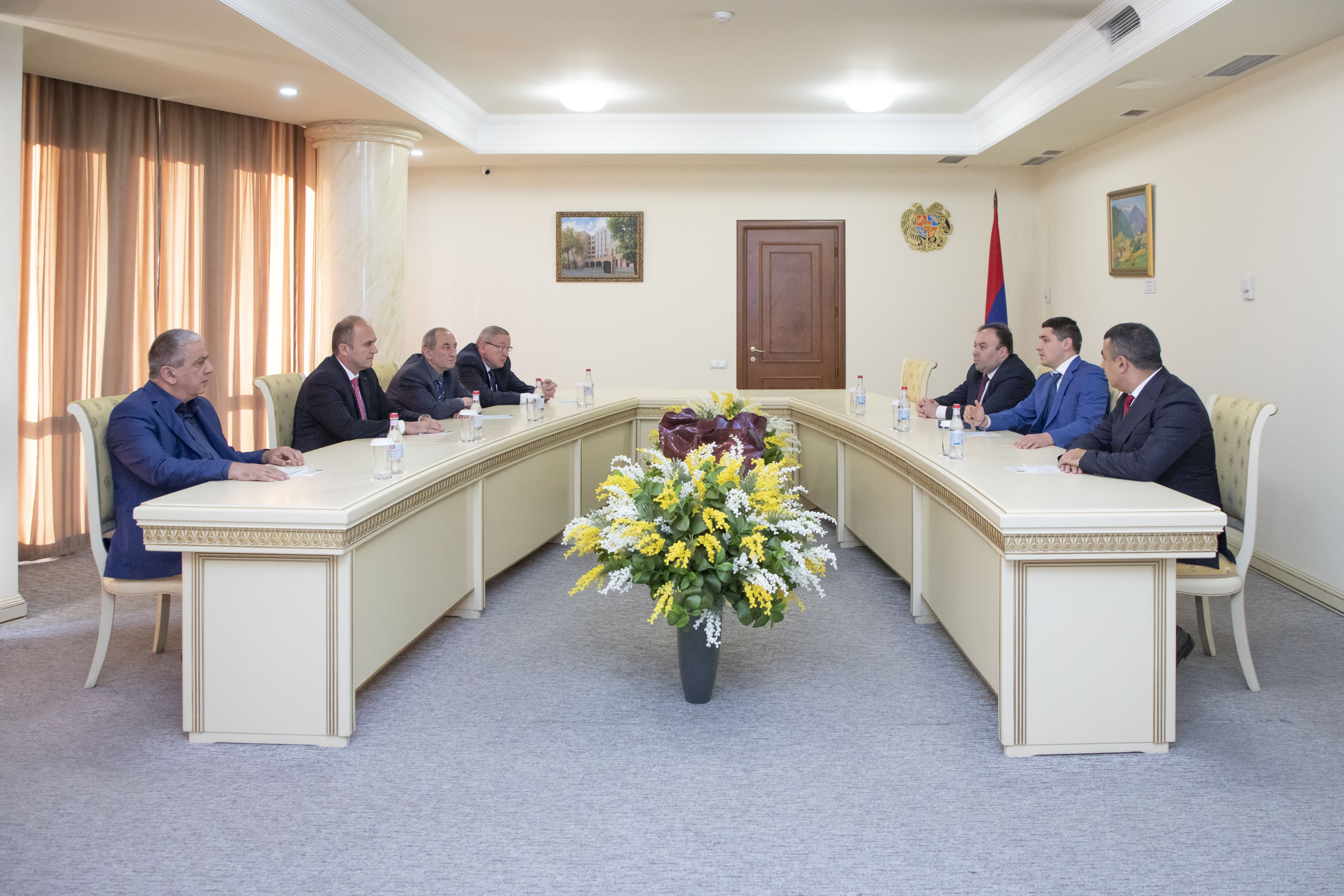 Argishti Kyaramyan Met Vigen Mesropyan, Newly Appointed Acting Director of “Expert Criminalistics Center of the RA Investigative Committee” SNCO (photos)