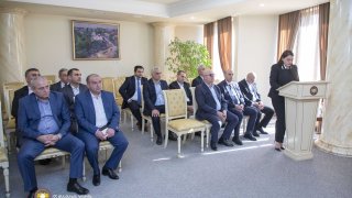 Արգիշտի Քյարամյանը հանդիպել է «ՀՀ քննչական կոմիտեի փորձաքրեագիտական կենտրոն» ՊՈԱԿ-ի տնօրենի նորանշանակ պաշտոնակատար Վիգեն Մեսրոպյանին (լուսանկարներ)